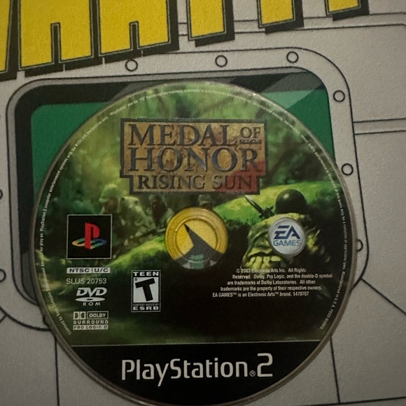 Medal of Honor Rising Sun for PlayStation 2 - Picture 2 of 3